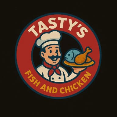 Tasty's Fish and Chicken Logo
